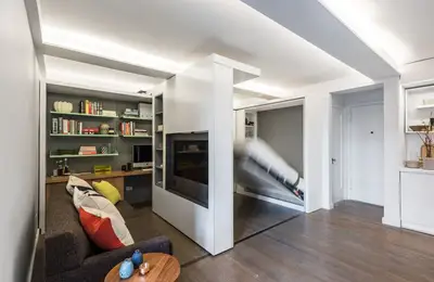 The Motorized Wall, a Solution for Small Space Utilization