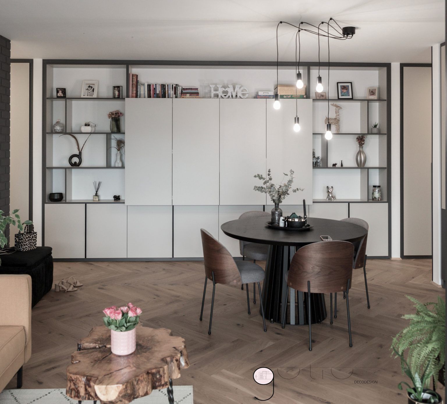 Modern Two-Bedroom Apartment Design in Cluj