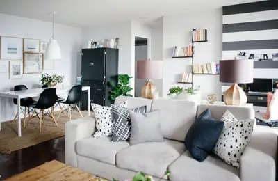 Apartment Design: The Beauty of Neutrals Highlighted in a Contemporary Decor