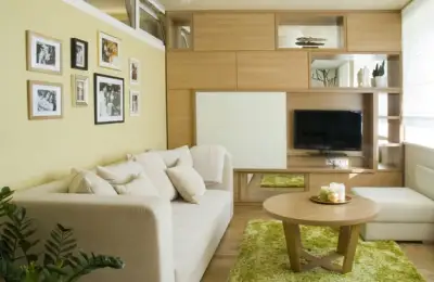 Small Apartment with Nature-Inspired Decor