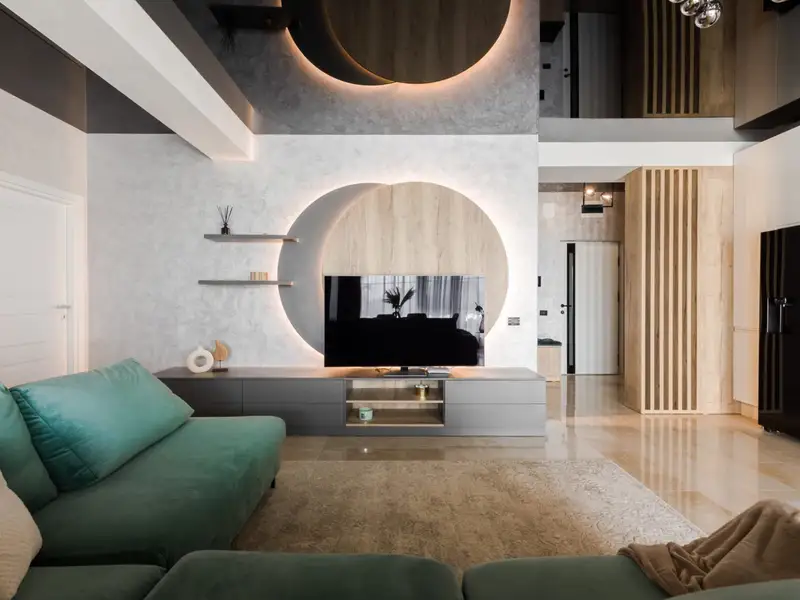 Amenajare glam cu influente scandinave pentru un apartament de 3 camere din Constanta