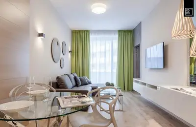 Contemporary Design in a 43 sq m Apartment