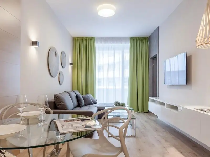Design contemporan intr-un apartament de 43 mp