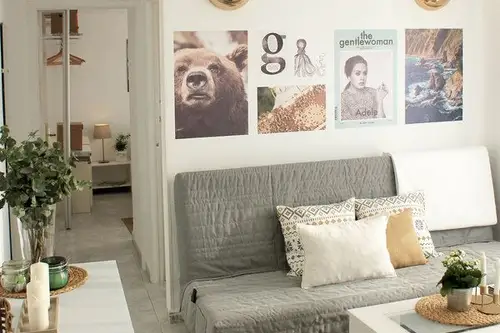 Amenajare cu personalitate intr-un apartament mic si ingust