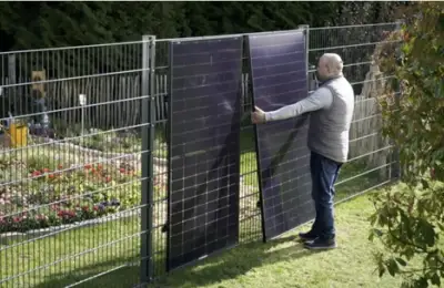 Garden Fences from Solar Panels: An Innovative Solution