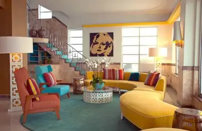 Top 50 Modern Living Room Design Ideas with Retro Accents