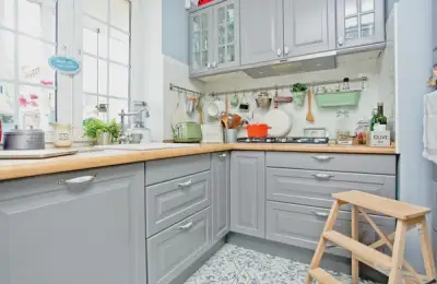 A Small Apartment Decorated with Feminine Touches