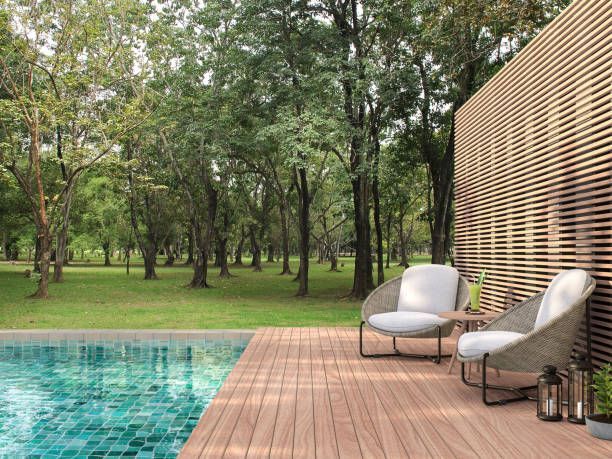 Top 5 cele mai potrivite materiale pentru terasa din fața piscinei din curte