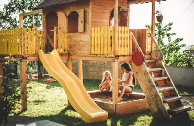 Cool Ideas for a Modern Playground in Your Yard