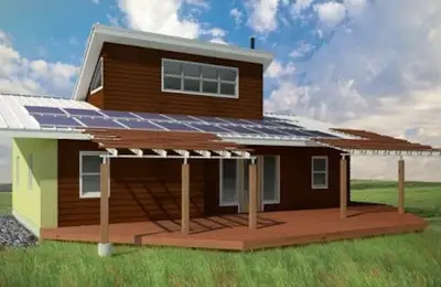 Brad Pitt's Make It Right Foundation Builds 20 Homes for Tribes in Montana