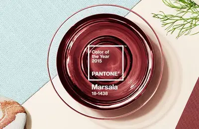 Marsala - Color of the Year 2015