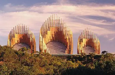 Tjibaou Cultural Center, Inspired by Traditional Culture, a Creation by Renzo Piano