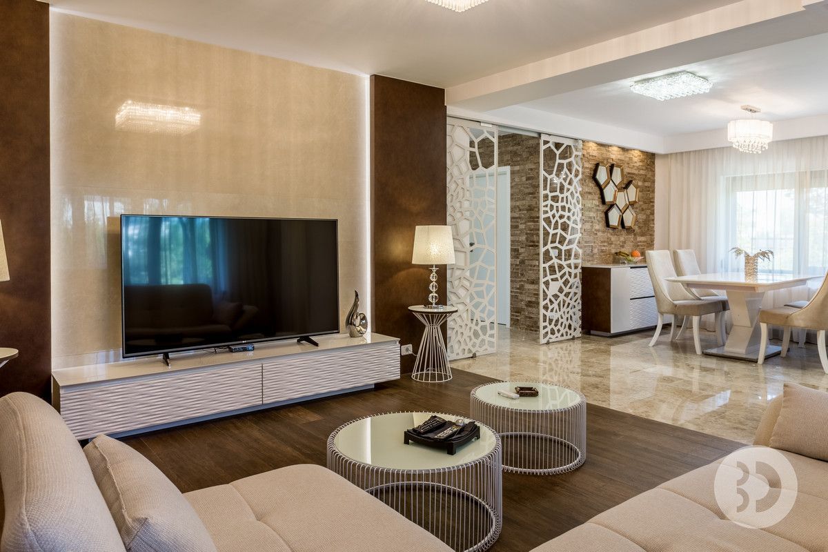 Amenajare cu design original in casa unei familii din Bucuresti