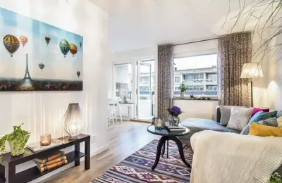 Color Design in a 3-Bedroom Apartment