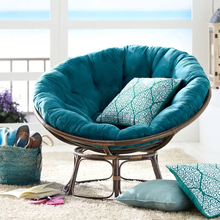 The Papasan Chair – a classic concept with a modern design