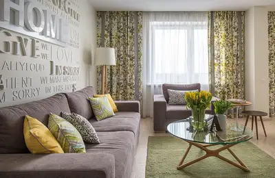 Modern Decor in a 3-Bedroom Apartment