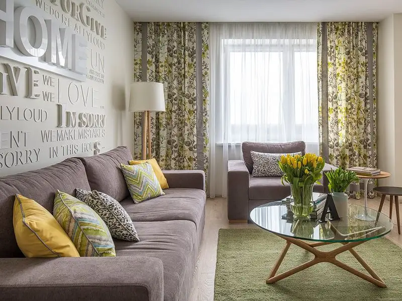 Decor modern intr-un apartament de 3 camere