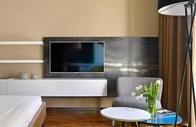 Functional Spaces in a Tastefully Furnished Studio