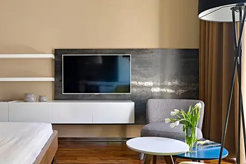 Spatii functionale intr-un studio amenajat cu bun gust