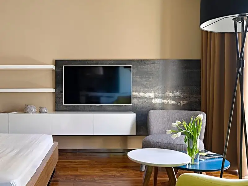 Spatii functionale intr-un studio amenajat cu bun gust