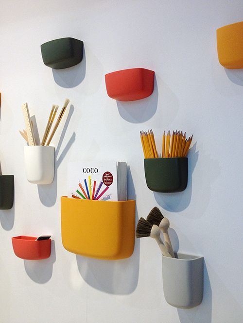 Colorful Pockets, Storage Solutions by Simon Legald