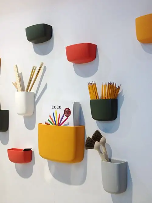 Colorful Pockets, Storage Solutions by Simon Legald