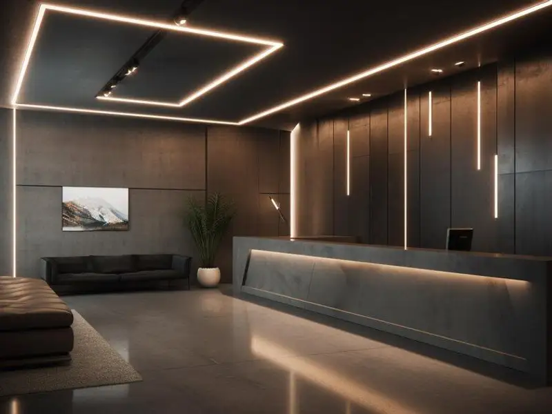 Benzi LED: Soluția perfectă pentru un hol iluminat modern și personalizat