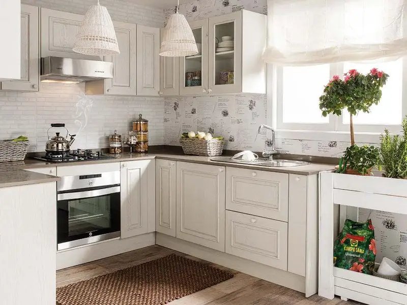 Modele de bucatarii moderne de inspiratie rustica