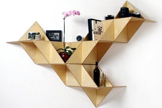 Unconventional Shelves – A Design with an Original Approach