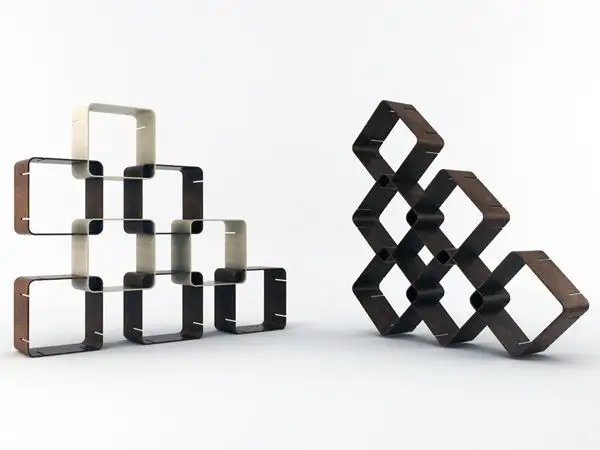 The Intelligent Square - Modular Shelf by Pietro Russomanno