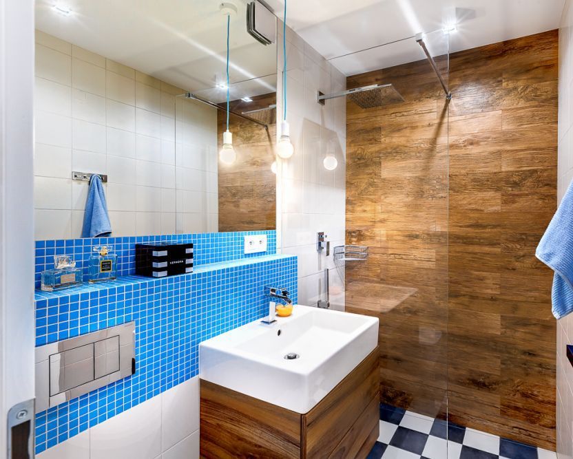 The Walk-In Soul: A Modern Approach for a Small Bathroom