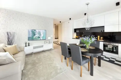 Simplitate si eleganta intr-un apartament de 4 camere pentru o familie cu 2 copii