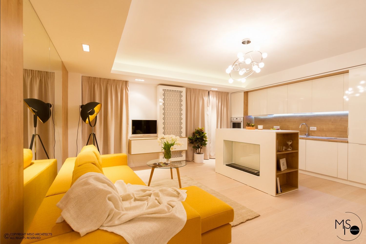 One Room, Five Zones: How to Functionally Design 50 Square Meters