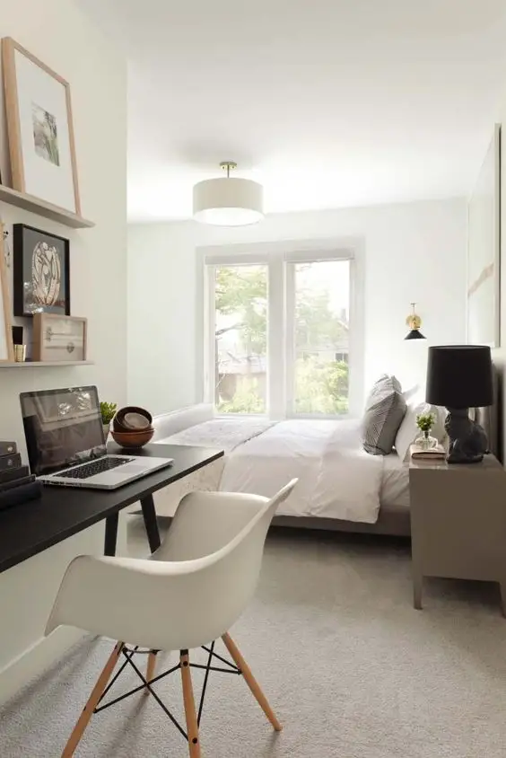 Creating a Home Office Space in Your Bedroom