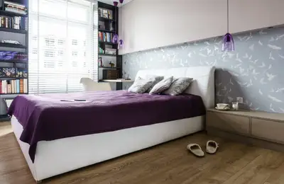 Nature-Inspired Decor in a 3-Bedroom Apartment