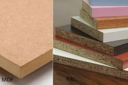 Mobilier din PAL sau MDF?