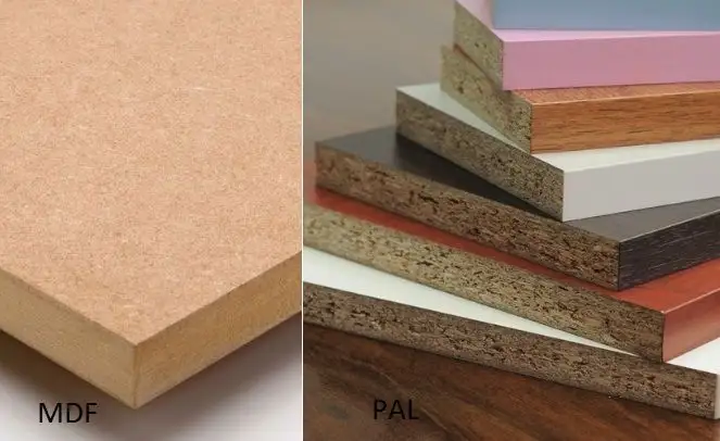 Furniture from Chipboard or MDF?