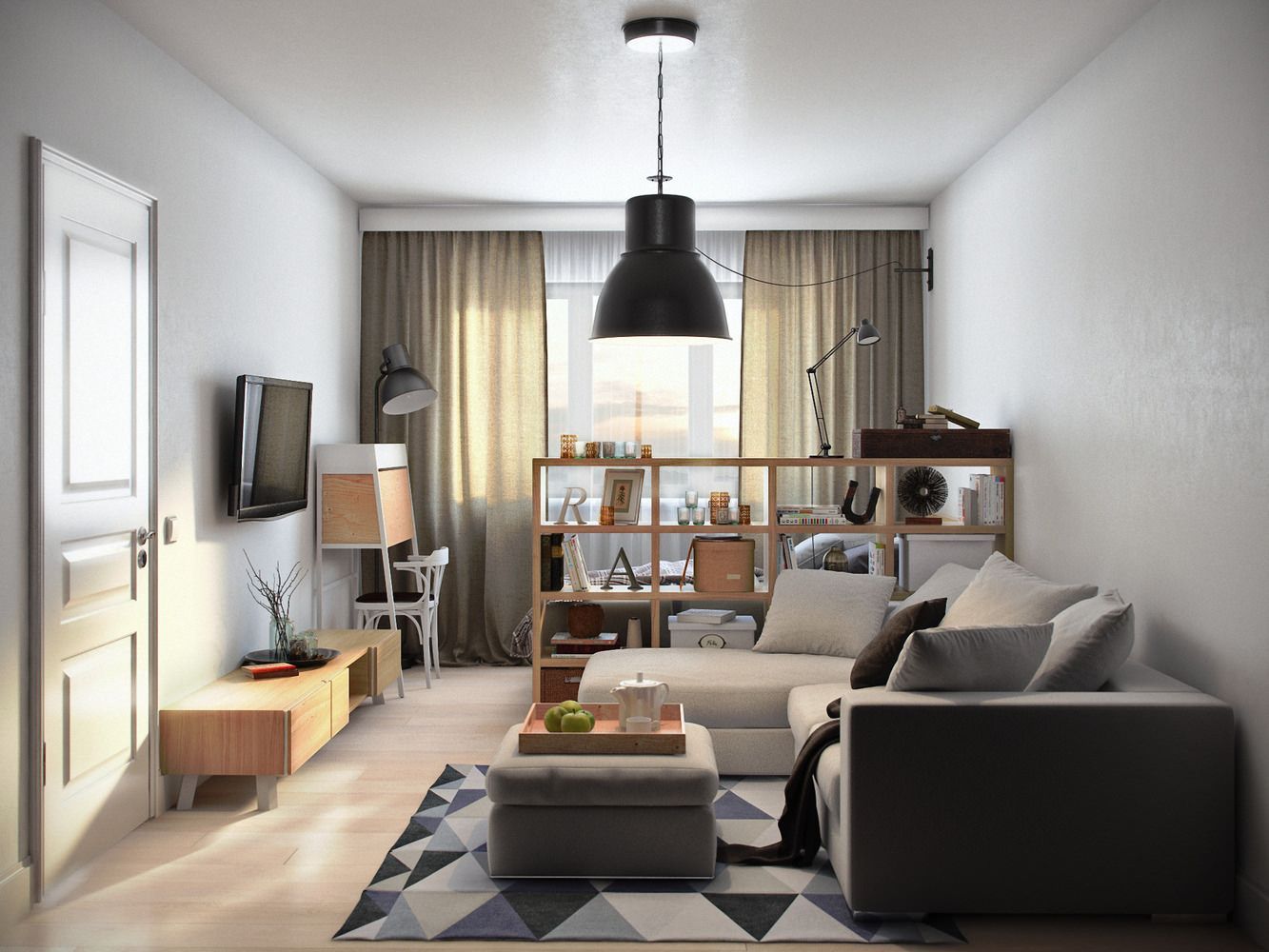 How to Live Comfortably in a 36 Square Meter Space