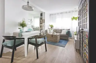 A Relaxing Space in an Apartment Renovation