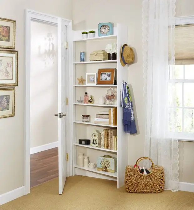 How to Use the Space Behind a Door