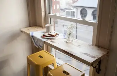 Window Table Setup: A Solution for Small Apartments