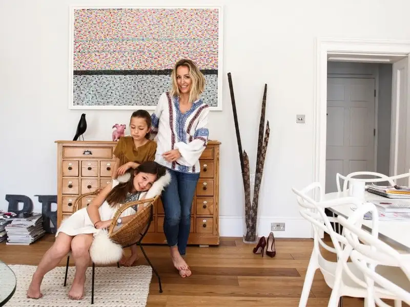 Design-ul modern si elegant al unui apartament tipic englezesc