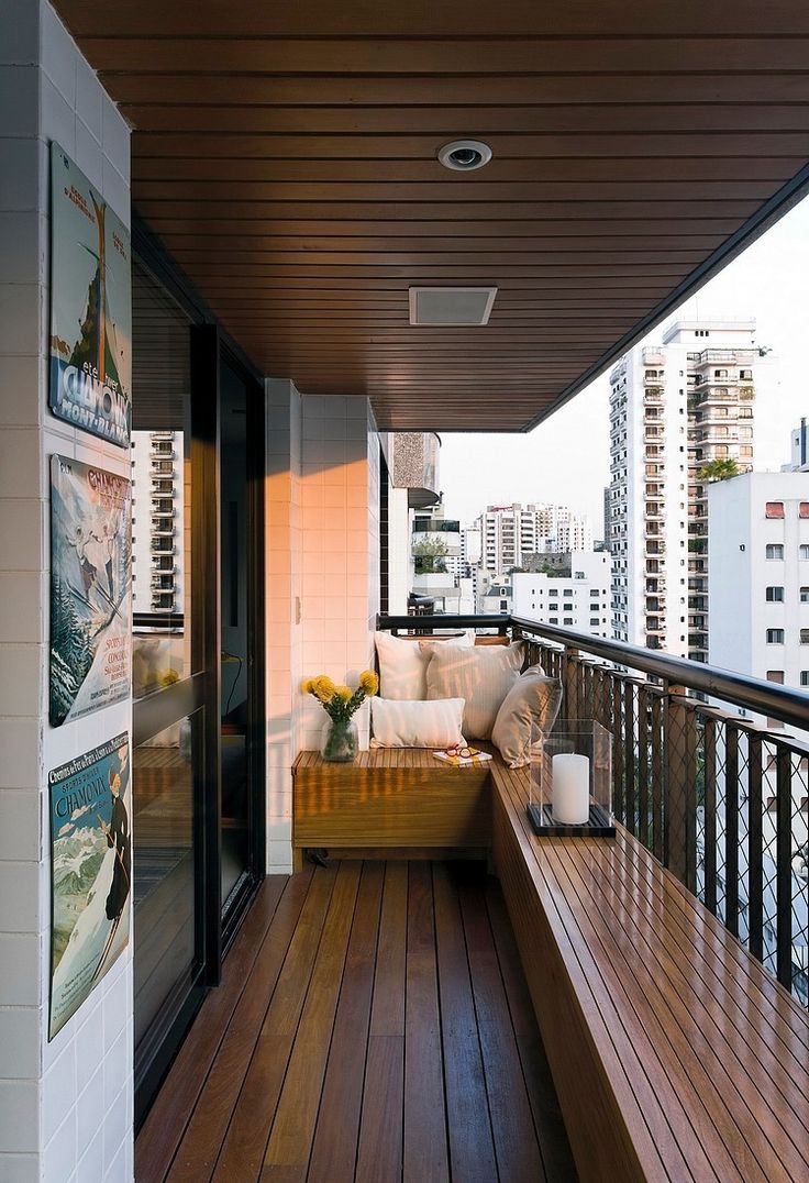 Balconul si terasa  doua spatii cu potential pentru amenajarile urbane