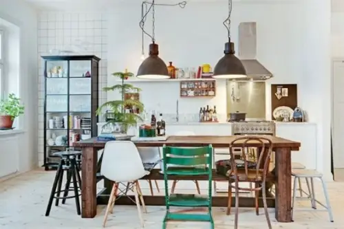 10 interioare in stil industrial
