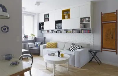 Comfortable and Modern Space Designed for a 38 sq m Apartment
