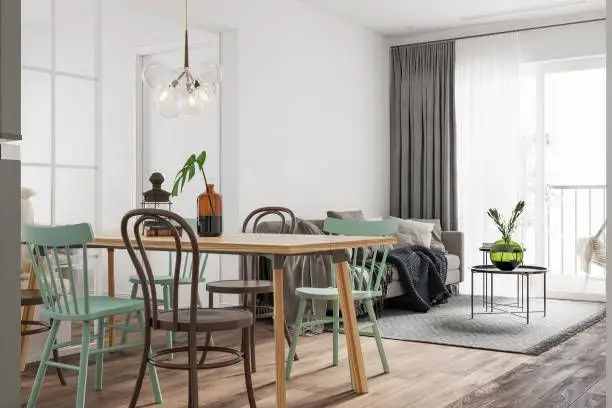 Amenajare dining în living- idei inedite pentru locul de luat masa