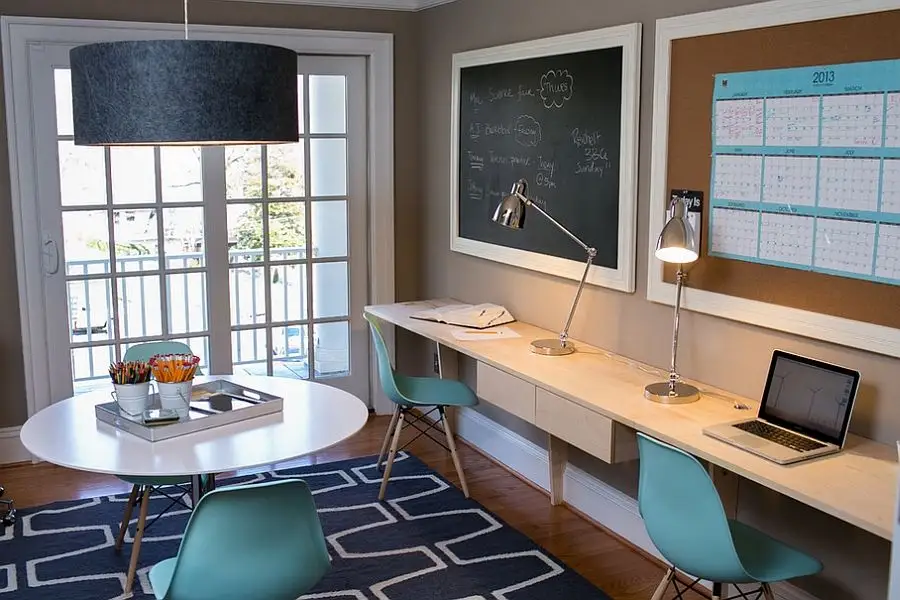Ideas for a Blackboard Paint Office