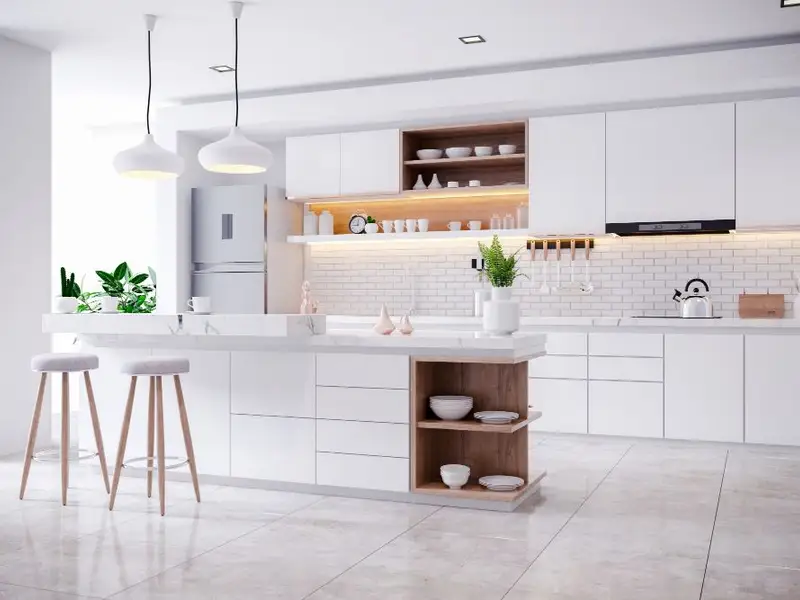 Bucătării deschise: cum să le amenajezi pentru un look modern