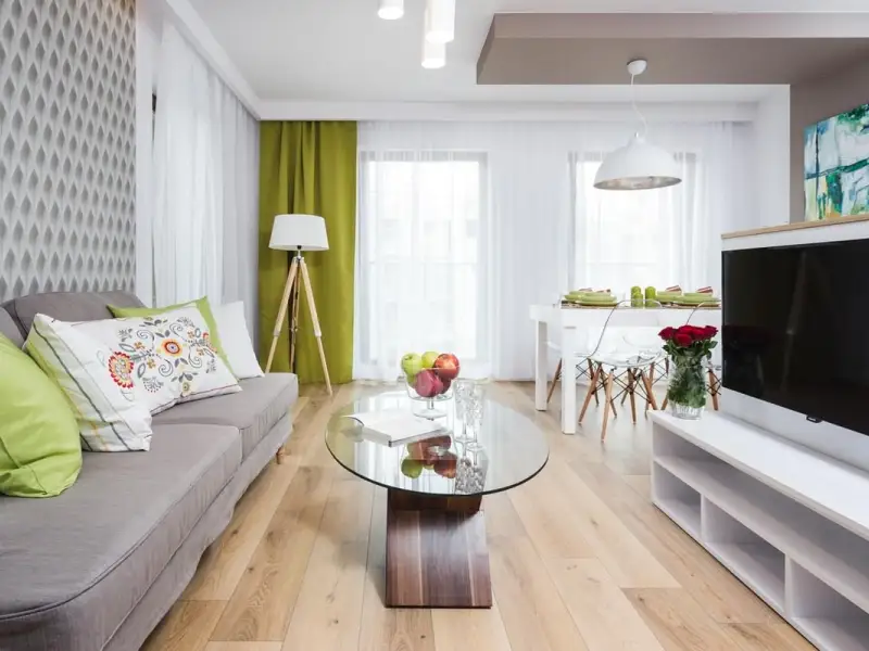 Design modern si luminos pentru un apartament de 2 camere si 50 mp