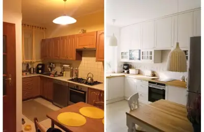 A Stylish Renovation for an 8 sq m Kitchen: Before & After Photos